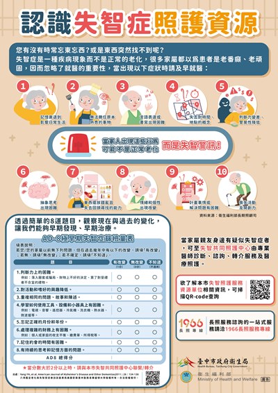 失智症宣導海報1